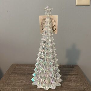 Christian Siriano Christmas Tree Iridescent Light Up Stunning NEW